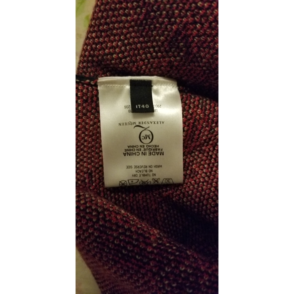 MCQ Intarsia Wool Printed Dress - Picture 5 of 8